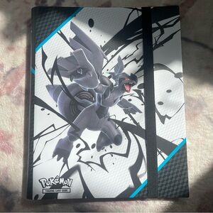 BRAND NEW Pokémon TCG Binder with Zekrom Artwork in Black, White & Teal